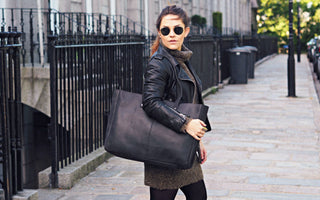 New Black Leather Bags Here For A/W 15 | Scaramanga