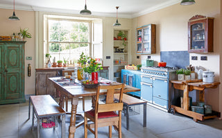 Vintage Kitchen Ideas Using Reclaimed Materials & Eclectic Styling