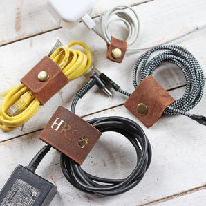 Leather Cord Organisers (4)