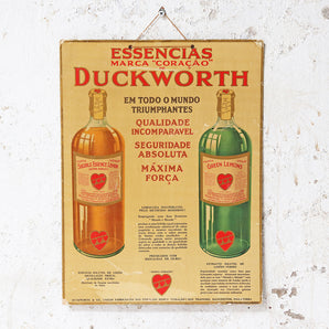 Vintage Duckworth Essences Poster