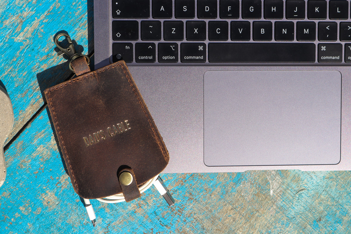 Leather Cable Tidy Tech Accessories Scaramanga - Main Image