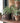 Clay Pot In Metal Hanger Set of 3