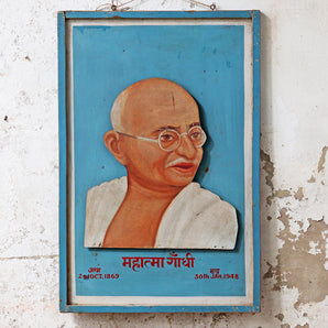 Old Gandhi Wall Art