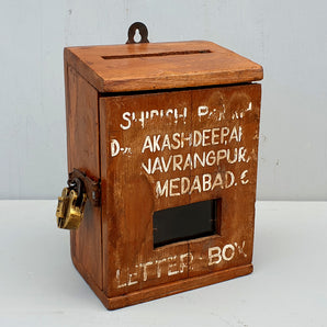 Old Wooden Letter Box