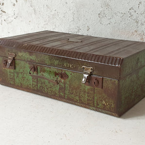 Old Green Travel Trunk