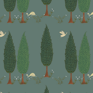 Tranquility Wallpaper - Asparagus Green - TR1902AG