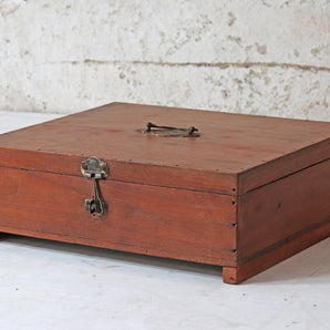 Old Wooden Storage Box