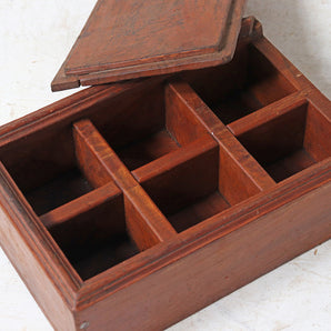 Vintage Wooden Spice Box