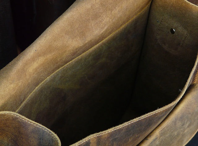 The Anatomy Of A Leather Satchel » Scaramanga