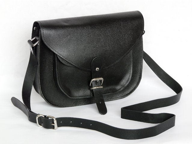 small black saddle bag