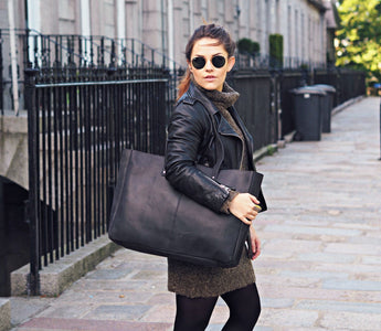 New Black Leather Bags Here For A/W 15 | Scaramanga