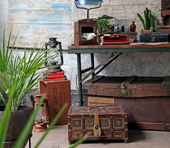 How to Create a beautiful Vintage Travel Inspired Interior Design