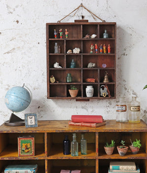 Vintage Printer's Tray - Mini