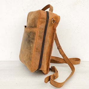 Leather Backpack - Sample