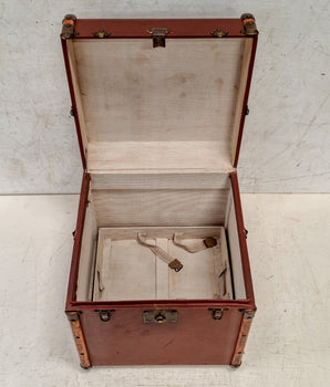 Vintage Square Cabin Trunk
