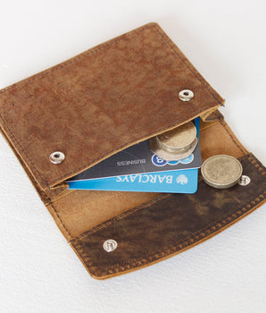 St Andrews Leather Travel Wallet - Small