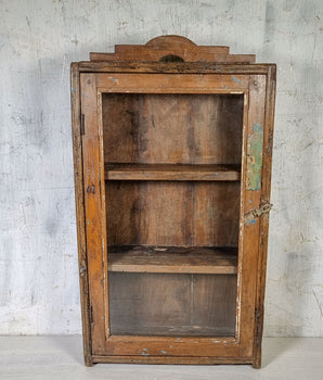 Vintage Wall Display Cabinet