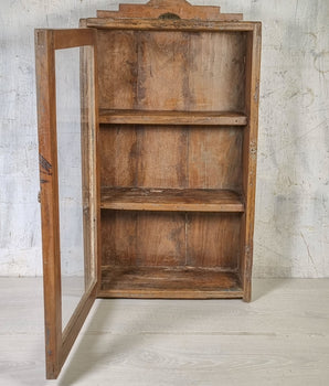 Vintage Wall Display Cabinet