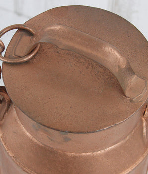 Copper Painted Metal Pot