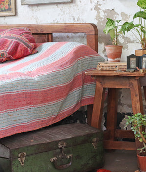 Red Bed Cover - Super King