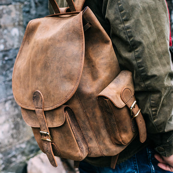 Leather Rucksack | Handmade By Experts