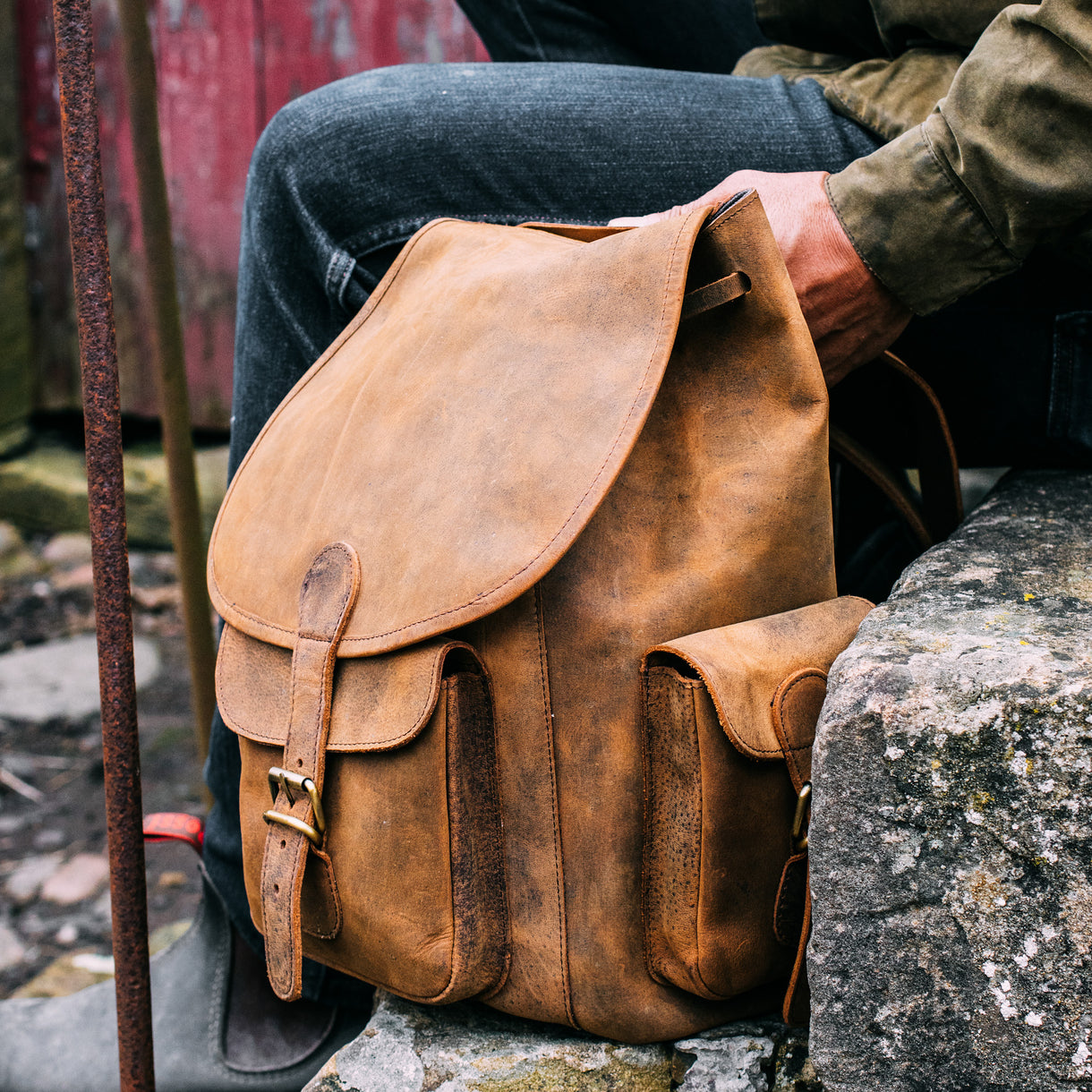 Leather Rucksack | Handmade By Experts | Scaramanga