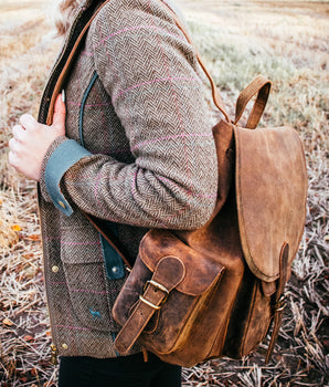 Women's Leather Backpack