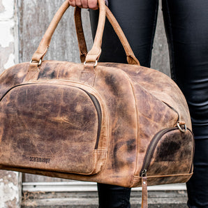 Women's Leather Holdall