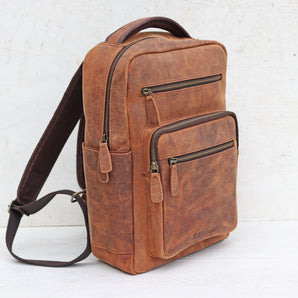 Men's Shackleton Leather Backpack - Small
