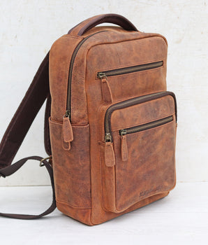 Men's Shackleton Leather Backpack - Small