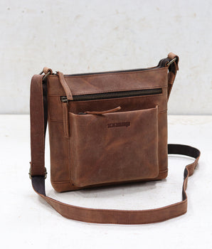 Women's Leather Sling Bag - The Zeta