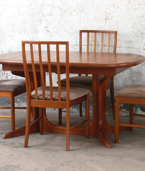 Mid Century Teak Dining Table