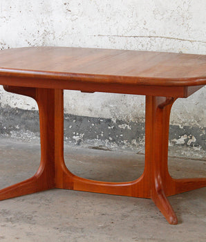 Mid Century Teak Dining Table