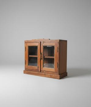 Vintage Double Door Display Cabinet