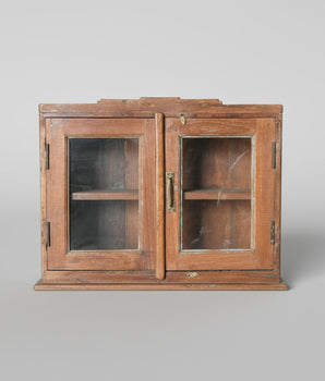 Vintage Double Door Display Cabinet