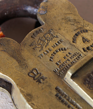 Large Old Brass Padlock