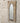 Rustic White Arch Framed Wall Mirror