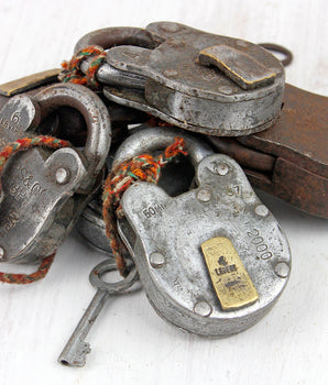 Medium Old Iron Padlock