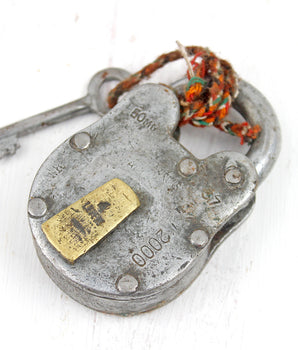 Medium Old Iron Padlock