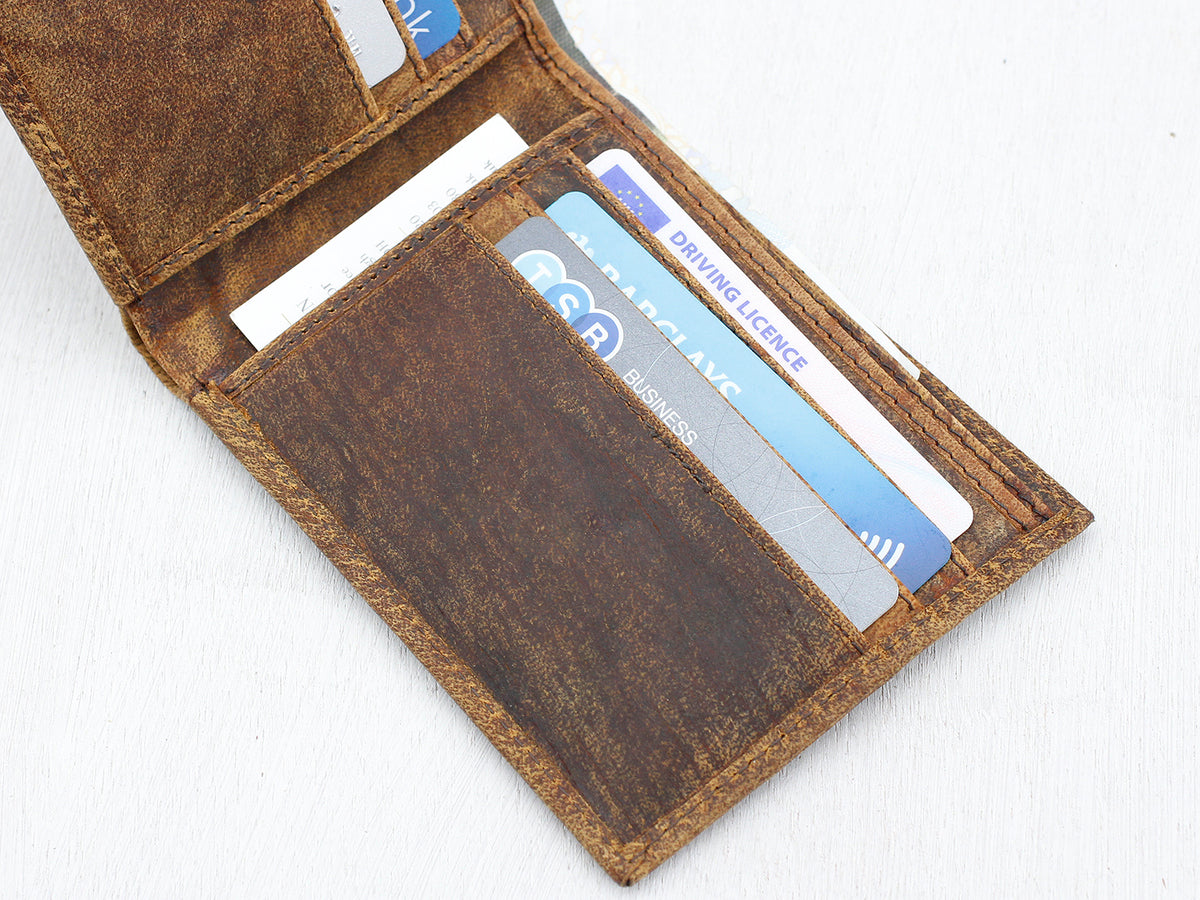 Men's Leather Wallet | Handmade | Scaramanga