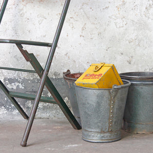 Vintage Metal Bucket - Small