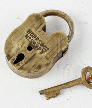 Mini Old Brass Padlock