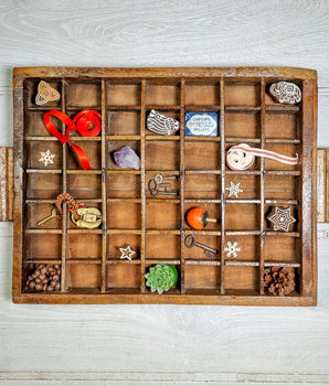 Vintage Printer's Tray