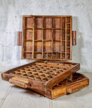 Vintage Printer's Tray