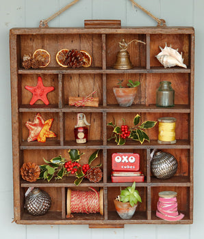 Vintage Printer's Tray - Mini