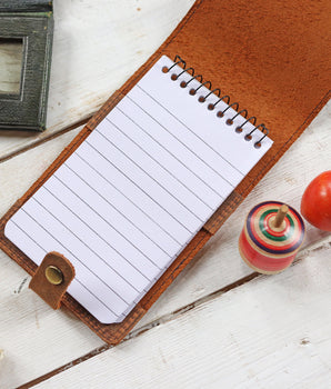 Leather Pocket Notebook