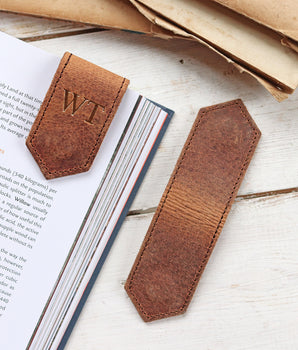 Magnet Leather Bookmark