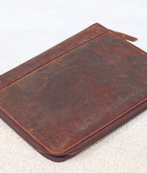 Leather Executive Portfolio Case