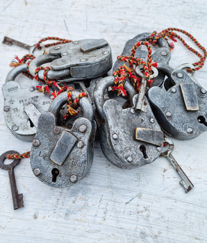 Medium Old Iron Padlock