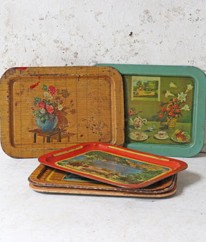 Kitsch Vintage Tray